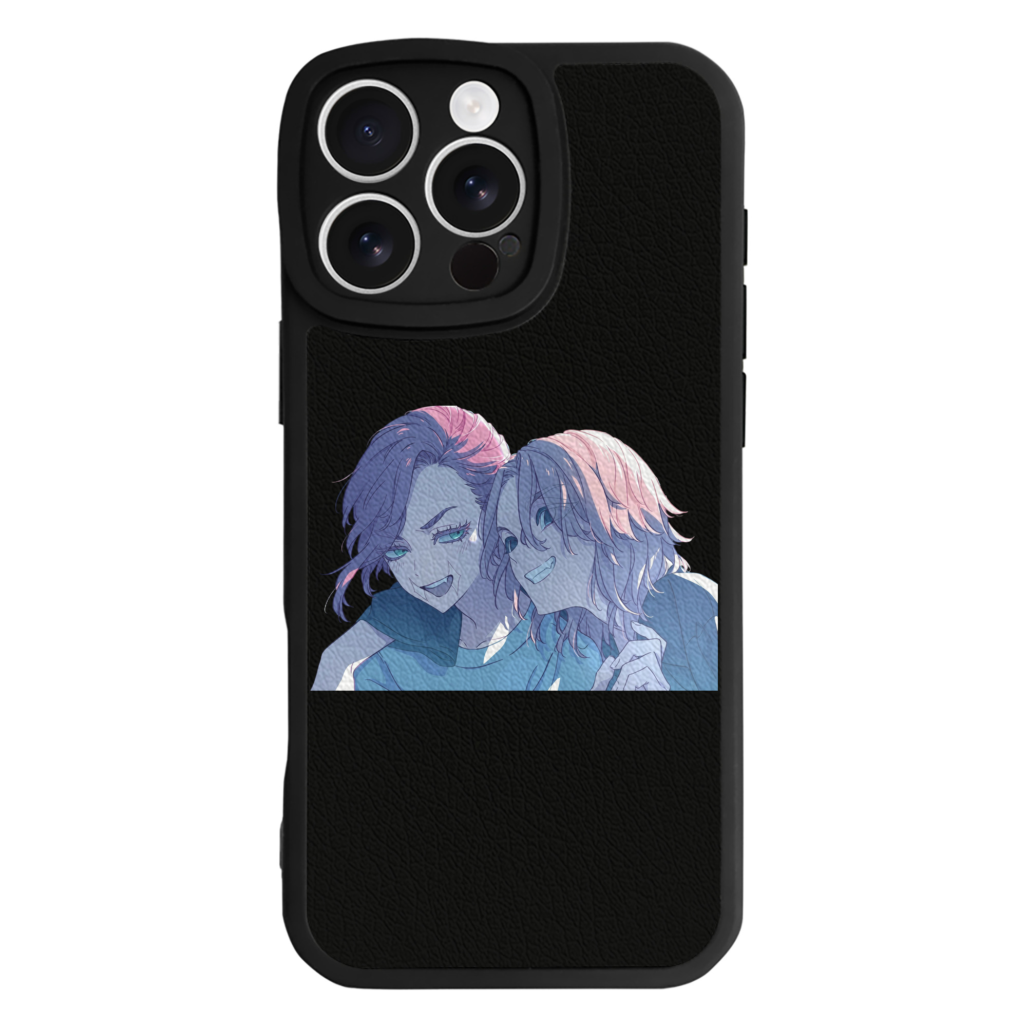 （画像用） 東京リベンジャーズ Tokyo Revengers 【iPhone 16シリーズ対応】シリコンスマホケース（レザー調） 材質：シリコン